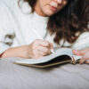 woman journaling